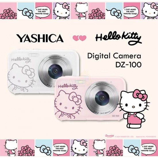 YASHICA x Hello Kitty DZ-100 Digital Camera