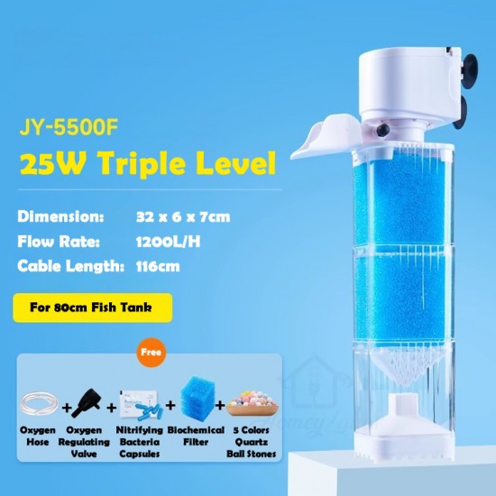 Yee Fish Tank Water Filter Air Pump