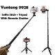 Yunteng 9928 Selfie Stick Tripod With Bluetooth Remote Shutter Control