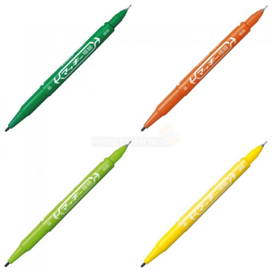 Zebra Mackie Care Permanent Marker Pen MCF-12 (12 Colors)